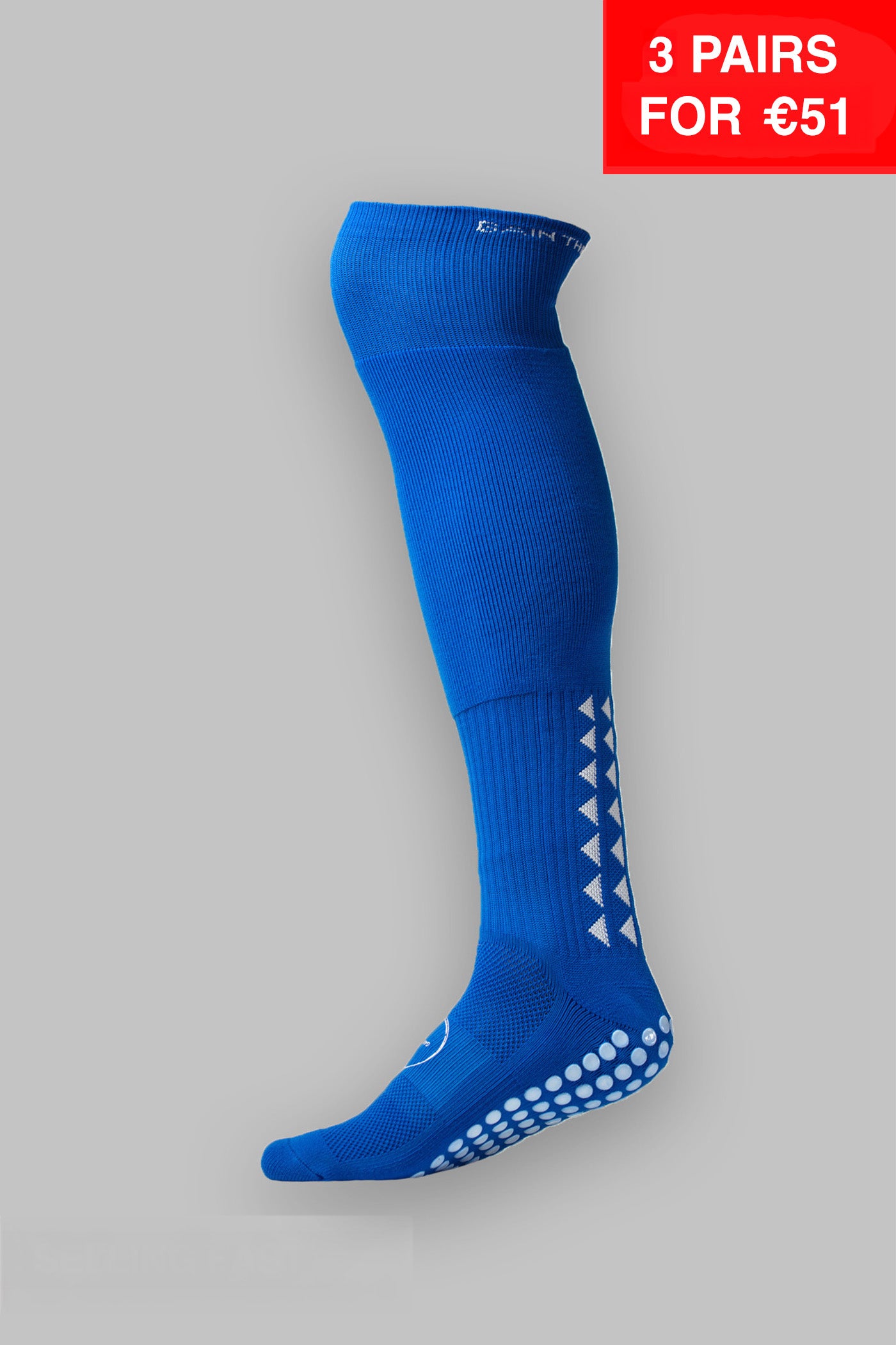 GRIP SOCKS 2.0 Volledige Lengte - Blauw 
