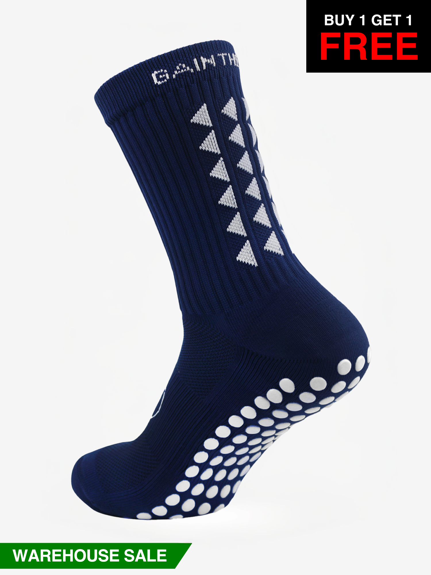 GRIP SOCKS 2.0 Wadenlang - Marineblau 