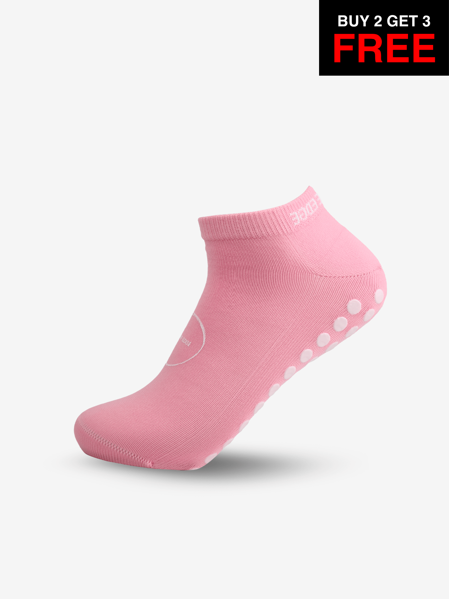Ankle Grip Socks - Pink - SALE BUY 2 GET 3 FREE - Gain The Edge EU