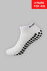 Ankle Grip Socks - White - Gain The Edge EU