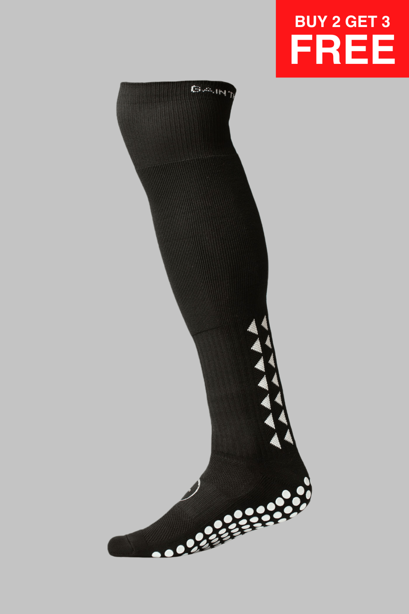 GRIP SOCKS 2.0 Full Length - Black - Gain The Edge EU