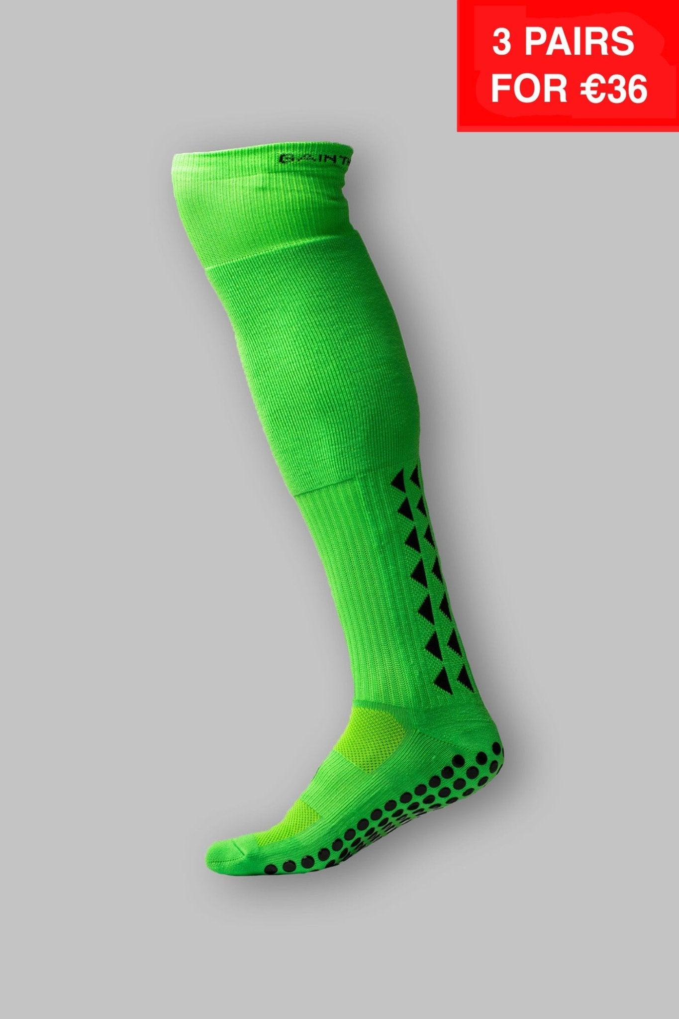 GRIP SOCKS 2.0 Full Length - Green - Gain The Edge EU