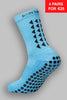 GRIP SOCKS 2.0 MidCalf Length - Light Blue - Gain The Edge EU