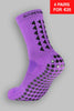 GRIP SOCKS 2.0 MidCalf Length - Purple - Gain The Edge EU