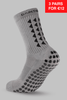 GRIP SOCKS 3.0 MidCalf Length - Grey - Gain The Edge EU