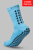 GRIP SOCKS 3.0 MidCalf Length - Light Blue - Gain The Edge EU