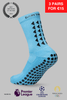 GRIP SOCKS 3.0 MidCalf Length - Light Blue - Gain The Edge EU