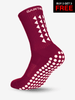 GRIP SOCKS 3.0 MidCalf Length - Maroon - SALE BUY 2 GET 3 FREE - Gain The Edge EU