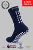 GRIP SOCKS 3.0 MidCalf Length - Navy Blue - Gain The Edge EU