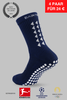 GRIP SOCKS 3.0 MidCalf Length - Navy Blue - GERMANY - Gain The Edge EU