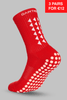 GRIP SOCKS 3.0 MidCalf Length - Red - Gain The Edge EU