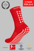 GRIP SOCKS 3.0 MidCalf Length - Red - GERMANY - Gain The Edge EU
