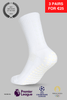 GRIP SOCKS 3.0 midcalf length - WHITEOUT EDITION - Gain The Edge EU