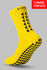 GRIP SOCKS 3.0 MidCalf Length - Yellow - Gain The Edge EU