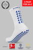 LIMITED EDITION GRIP SOCKS 3.0 - White & Blue - GERMANY - Gain The Edge EU