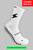 SPEED GRIP SOCKS MIDCALF LENGTH - WHITE - GERMANY - Gain The Edge EU