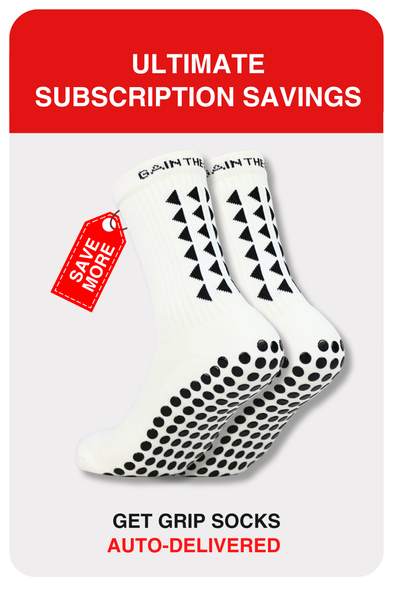 Subscription - GRIP SOCKS 3.0 - Gain The Edge EU